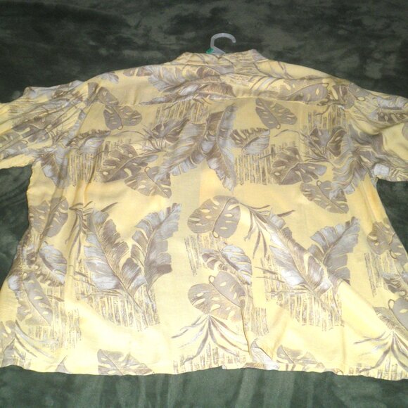Vintage Puritan Men's Hawaiian Shirt XL Viscose Rayon Short Sleeve - Picture 2 of 4